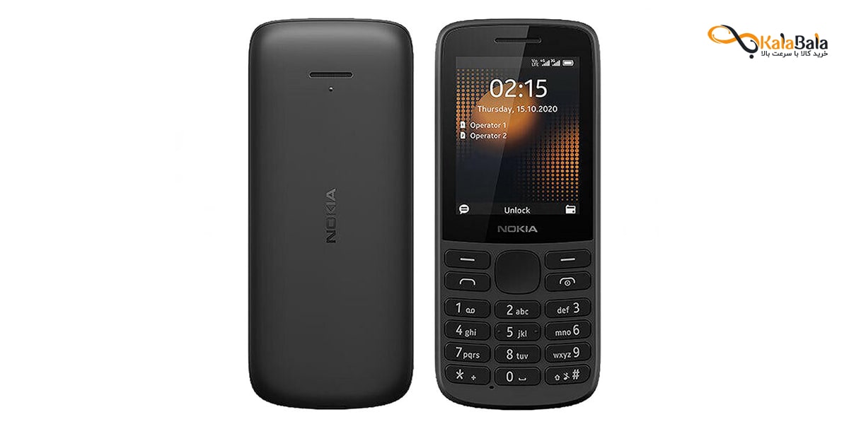 خرید و قیمت گوشی موبایل نوکیا مدل Nokia 215 با ظرفیت 128 مگابایت و رم 64 مگابایت