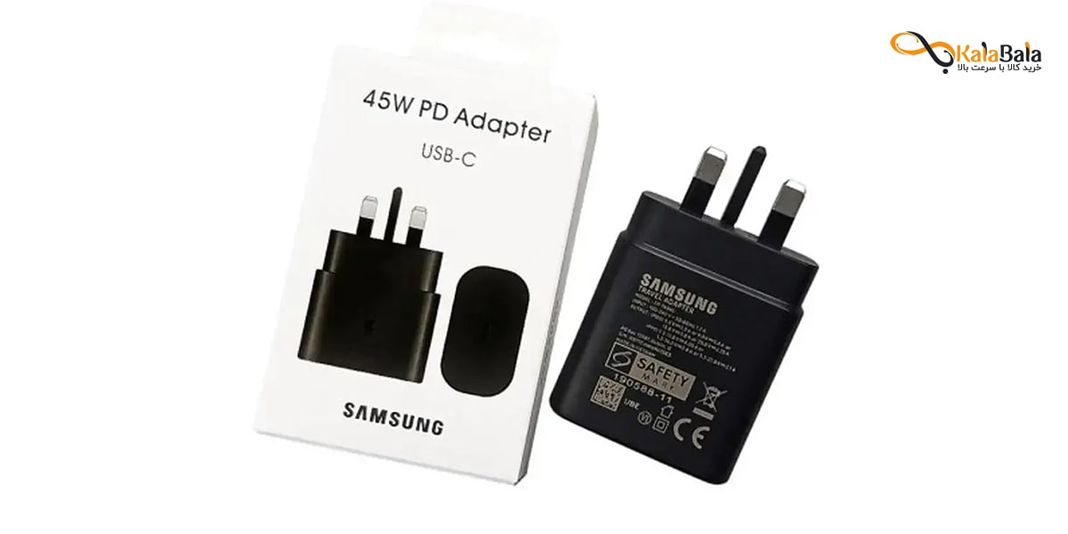 خرید شارژر دیواری سامسونگ مدل 45 وات PD Adapter