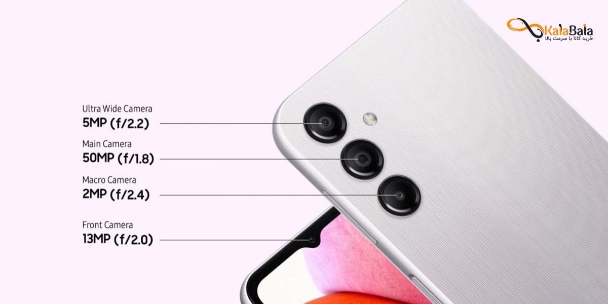 سامسونگ A14 4G: قابلیت‌های دوربین و کیفیت فیلمبرداری