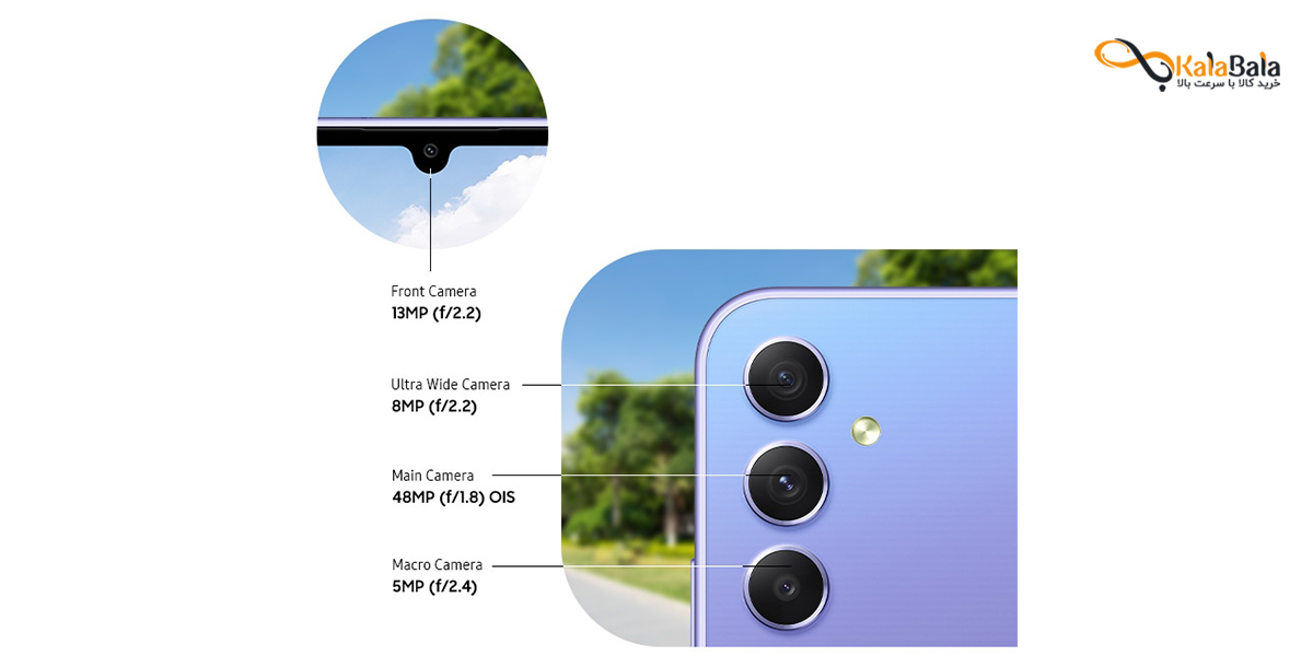 دوربین گوشی موبایل سامسونگ مدل Galaxy A34