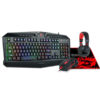 باندل گیمینگ کیبورد، ماوس، هدست و ماوس پد گیمینگ ردراگون مدل GAMING ESSENTIALS S101-BA-2 - تصویر 4