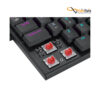 کیبورد گیمینگ بی‌سیم / باسیم ردراگون مدل ANIVIA PRO K614RGB-PRO • سوئیچ قرمز