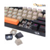 صفحه کلید باسیم/بی‌سیم ردراگون مدل CARAXES PRO K644CGO-RGB-PRO • سوئیچ قرمز - تصویر 4