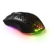 قیمت ماوس گیمینگ ‌بی سیم استیل سریز مدل AEROX 3 Black