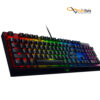 خرید کیبورد گیمینگ با‌ سیم ریزر مدل BlackWidow V3 • سوئیچ زرد با قیمت مناسب