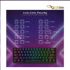 کیبورد گیمینگ بی‌سیم / باسیم ردراگون مدل DRACONIC PRO K530-RGB-PRO • سوئیچ قرمز - تصویر 5