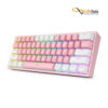 خرید کیبورد گیمینگ باسیم ردراگون مدل Fizz K617-RGB P/W • سوئیچ قرمز