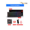 خرید کیبورد گیمینگ بی‌سیم / باسیم ردراگون مدل KUMARA PRO K552P-KBS • سوئیچ آبی با بهترین قیمت