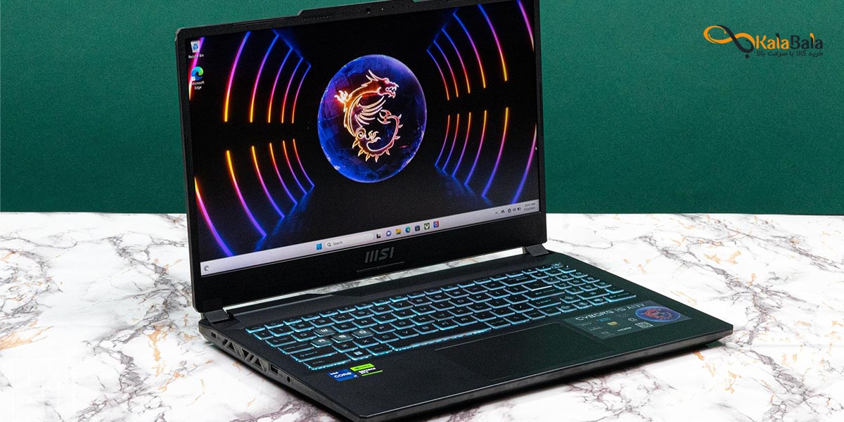 بررسی لپ تاپ MSI Cyborg 15 A12VE • 030002: یک انتخاب بی‌نظیر برای گیمینگ و کارهای گرافیکی