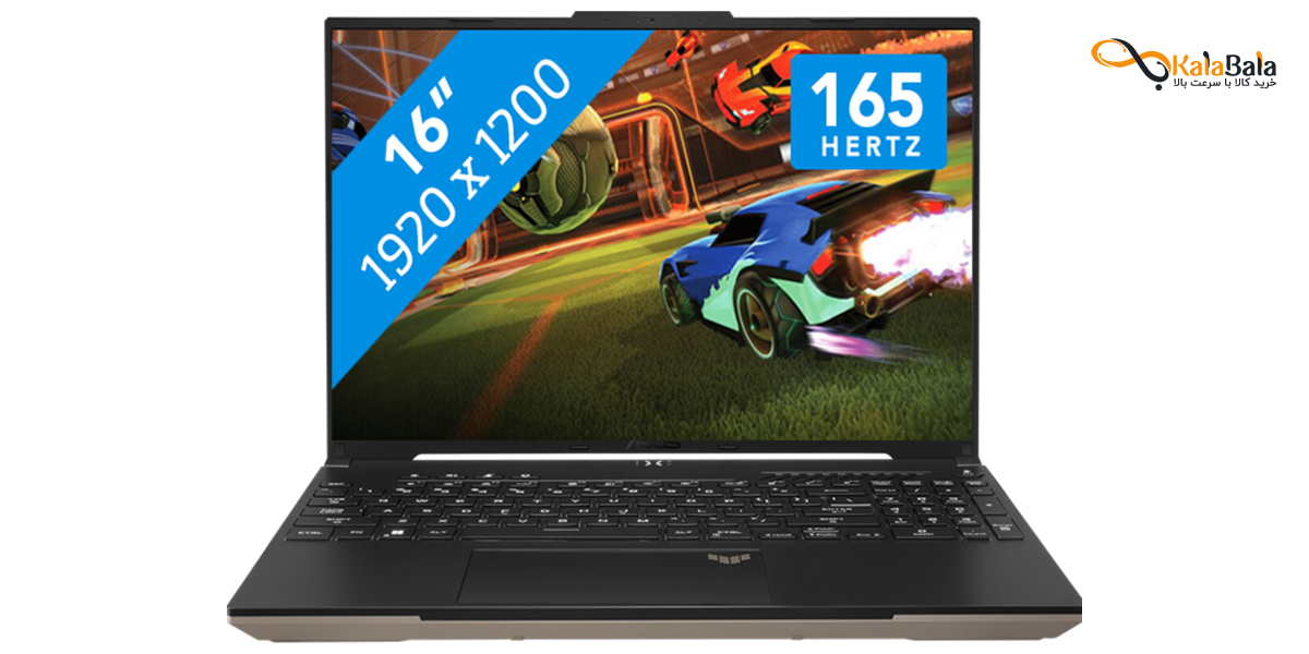 صفحه نمایش لپتاپ گیمینگ ASUS TUF Gaming A16 Advantage Edition FA617XS-N3079