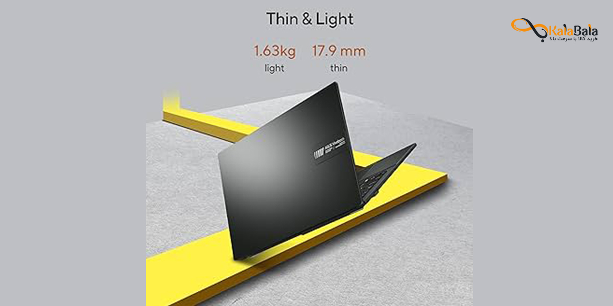 طراحی و ابعاد لپتاپ ایسوس مدل ASUS Vivobook Go 15 L1504FA-NJ560