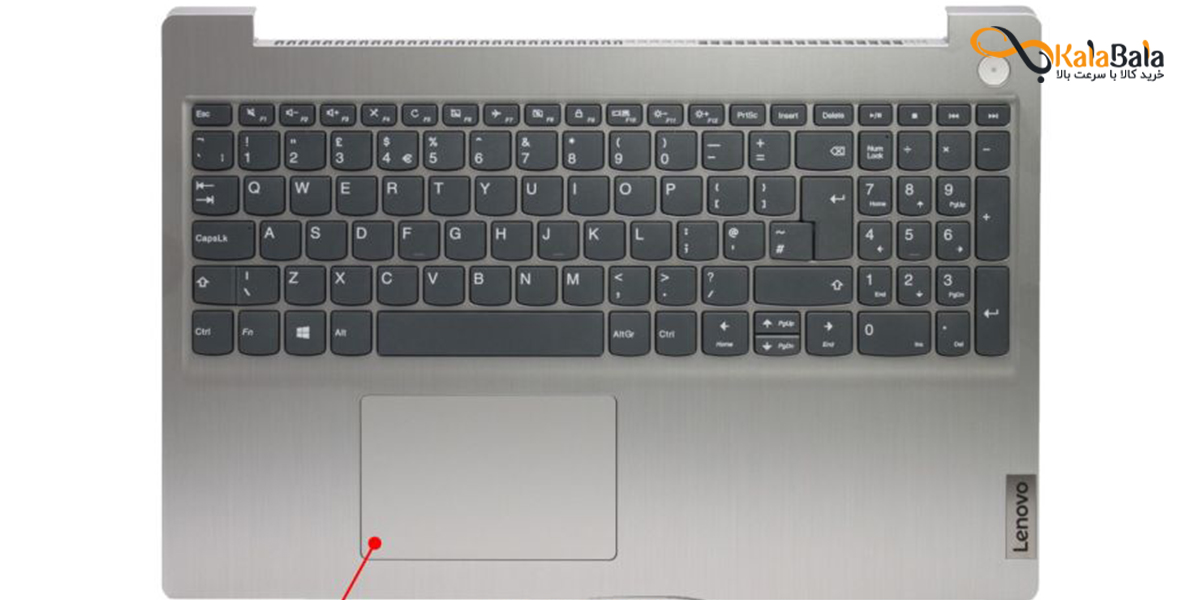 صفحه کلید لپتاپ دانشجویی و برنامه نویسی لنوو مدل Lenovo IdeaPad 3 15ITL6-3MAX/E3SA