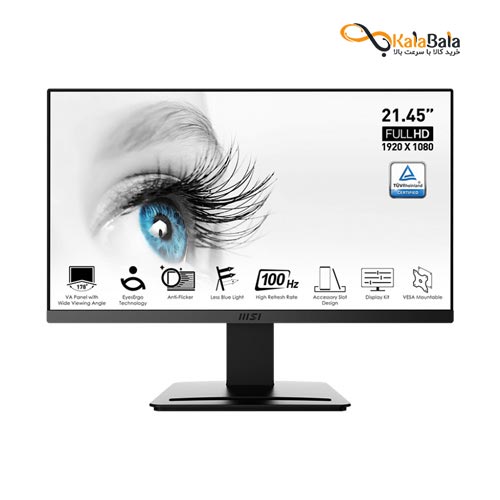 مانیتور ام اس آی مدل MSI PRO MP223 21.45" FHD VA 100Hz