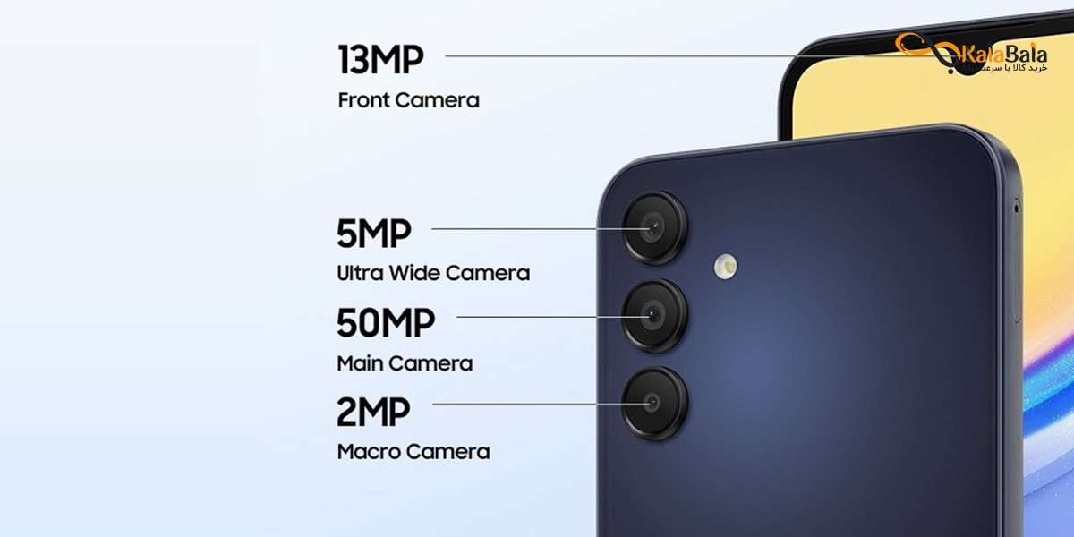 دوربین Samsung Galaxy A15 4G: هنر عکاسی در دستان شما