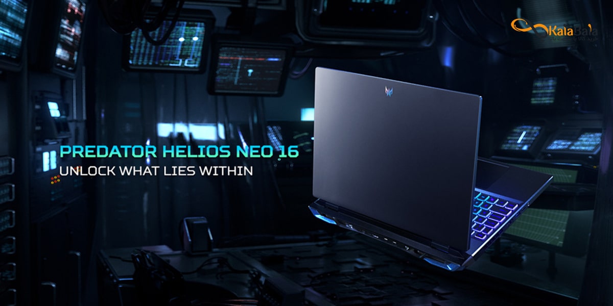 حافظه و ذخیره‌سازی در لپتاپ گیمینگ ایسر Predator Helios Neo 16 PHN16-71-97C8
