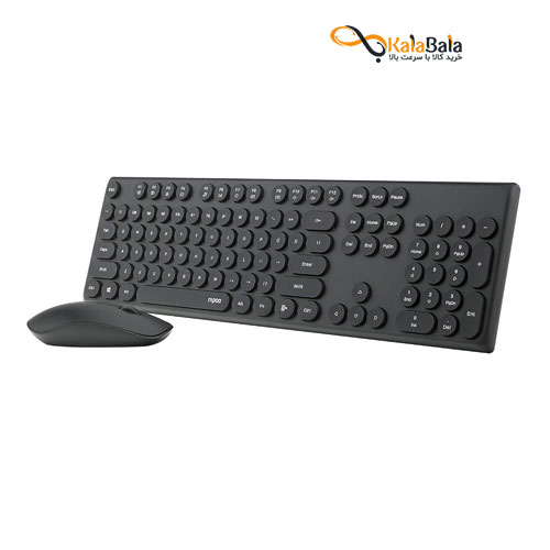 ست صفحه کلید و ماوس بی سیم رپو مدل Rapoo X260S Keyboard and Mouse - تصویر 3