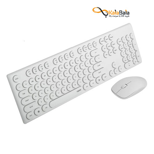 خرید ست صفحه کلید و ماوس بی سیم رپو مدل Rapoo X260S Keyboard and Mouse با کمترین قیمت بازار