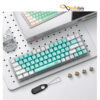 صفحه کلید باسیم/بی‌سیم ردراگون مدل CASTOR PRO K631RGB-PRO-GW • سوئیچ قرمز - تصویر 3