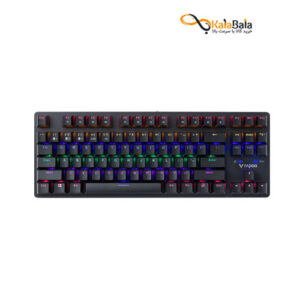 خرید صفحه کلید گیمینگ بی‌سیم رپو مدل V500PRO-87 Multi-mode • سوئیچ آبی
