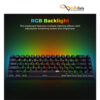 خرید صفحه کلید باسیم/بی‌سیم ردراگون مدل RYZE PRO K633RGB-PRO • سوئیچ قرمز با بهتزین قیمت بازار