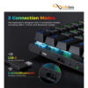 صفحه کلید باسیم/بی‌سیم ردراگون مدل RYZE PRO K633RGB-PRO • سوئیچ قرمز