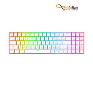 خرید صفحه کلید باسیم/بی‌سیم ردراگون مدل ZED PRO K627P-WNS • سوئیچ قهوه‌ای