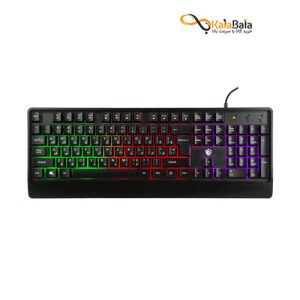 خرید صفحه کلید گیمینگ باسیم بیاند مدل BGK-3300 RGB ⁃ با حروف حک شده فارسی