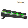 قیمت صفحه کلید بی‌سیم کولر مستر مدل SK622 SG • سوئیچ قرمز
