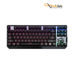 خرید صفحه کلید گیمینگ باسیم MSI مدل VIGOR GK50 TKL • سوئیچ سفید
