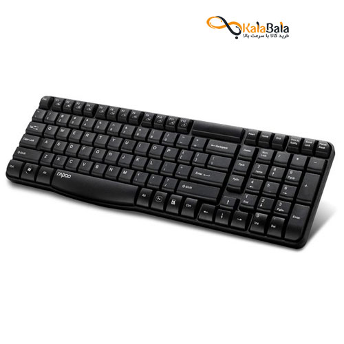 خرید صفحه کلید بی سیم رپو مدل E1050 با حروف فارسی با قیمت مناسب