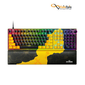 خرید صفحه کلید باسیم ریزر مدل HUNTSMAN V2 PUBG Edition • سوئیچ اُپتیکال قرمز