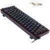 قیمت صفحه کلید باسیم ردراگون مدل CASTOR K631-RGB • سوئیچ قرمز