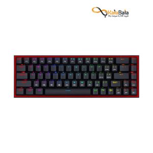 خرید صفحه کلید باسیم ردراگون مدل CASTOR K631-RGB • سوئیچ قرمز
