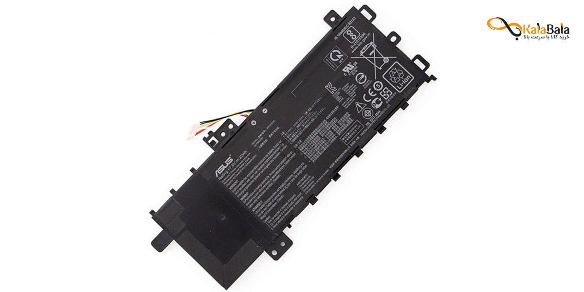 باتری و شارژ لپ تاپ ایسوس مدل Vivobook Go 15 E510KA-BR395W