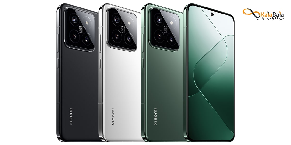 ظرفیت‌های مختلف گوشی شیائومی مدل Xiaomi 14 5G