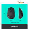 خرید ماوس بی‌سیم لاجیتک مدل Logitech M720 TRIATHLON Multi-with Hyper-fast scrolling با قیمت مناسب