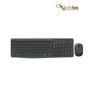 خرید صفحه کلید و ماوس بی سیم لاجیتک مدل MK235 • با حروف حک شده فارسی