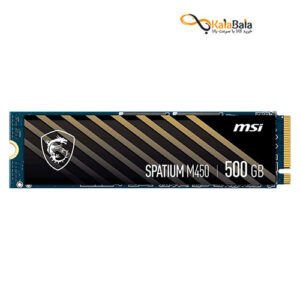 خرید هارد اینترنال MSI مدل SPATIUM M450 NVMe M.2 • ظرفیت 500GB