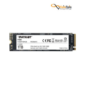 خرید هارد اینترنال پتریوت مدل P300 PCIe 3.0 NVMe M.2 • ظرفیت 1TB