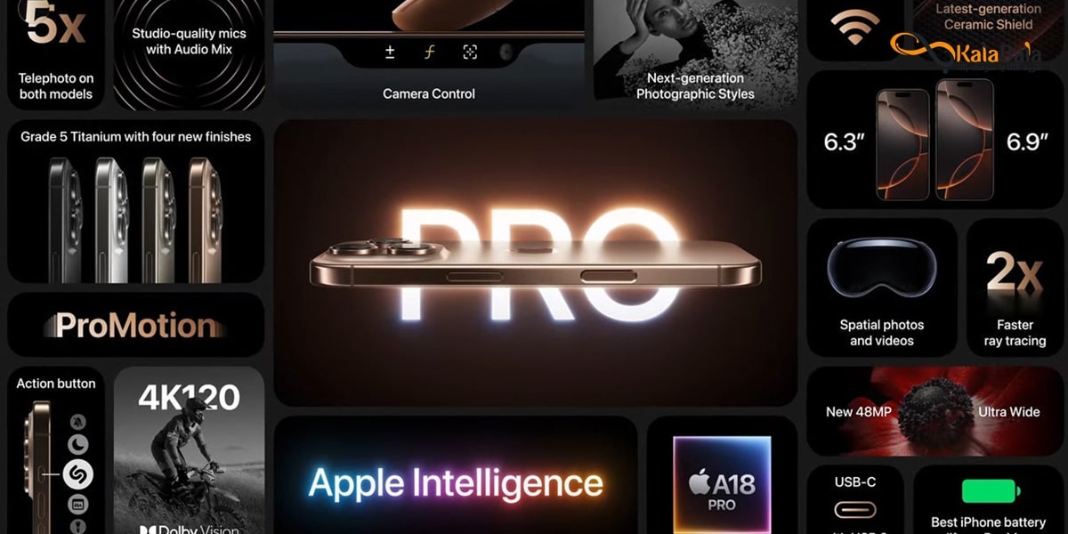بررسی عملکرد پردازنده Apple A18 Pro