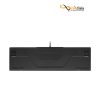 صفحه کلید گیمینگ باسیم کورسیر مدل K60 RGB PRO • سوئیچ سفید - تصویر 5
