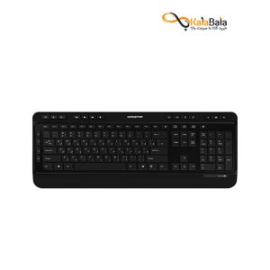 خرید صفحه کلید بی‌سیم کینگ استار مدل KB97W - با حروف حک شده فارسی