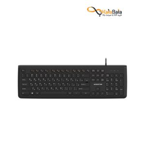 قیمت صفحه کلید باسیم کینگ استار مدل KB75 - با حروف حک شده فارسی