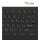 خرید صفحه کلید باسیم کینگ استار مدل KB75 - با حروف حک شده فارسی با قیمت مناسب