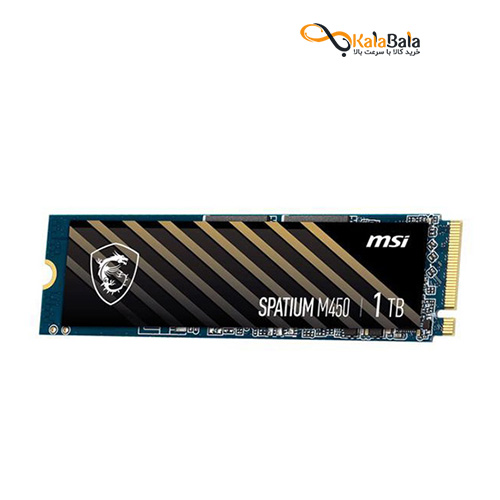قیمت هارد اینترنال MSI مدل SPATIUM M450 NVMe M.2 • ظرفیت 1TB