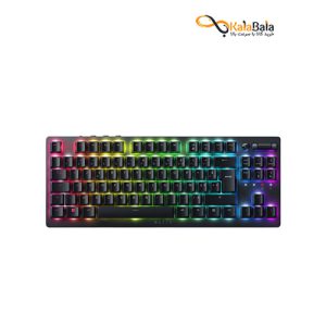 خرید صفحه کلید بی‌سیم ریزر مدل DEATHSTALKER V2 PRO TENKEYLESS • سوئیچ اُپتیکال قرمز