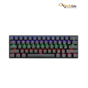 خرید صفحه کلید باسیم تی-دگر مدل ARENA T-TGK321 • سوئیچ آبی