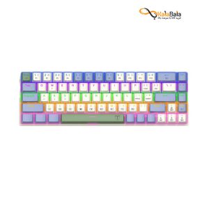 خرید صفحه کلید باسیم تی-دگر مدل VIATOR T-TGK325BCG • سوئیچ قرمز
