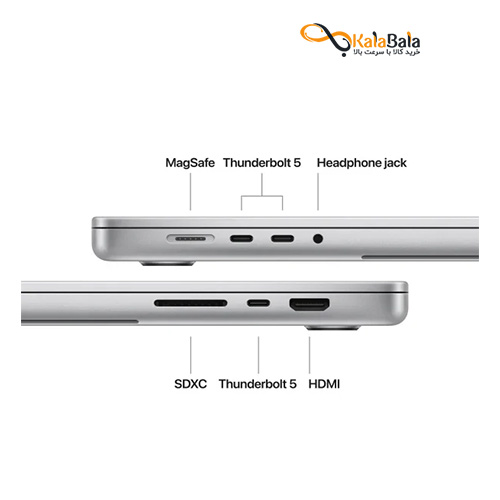 - تصویر در دستهبندی - کالای فروشگاه کالابالا لپ تاپ 16. 2 اینچی اپل مدل apple macbook pro a3403 m4 48gb ram 512gb ssd - تصویر 5