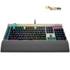استراحتگاه مچ دست مغناطیسی صفحه کلید گیمینگ باسیم کورسیر مدل K100 RGB • سوئیچ اُپتیکال-مکانیکی